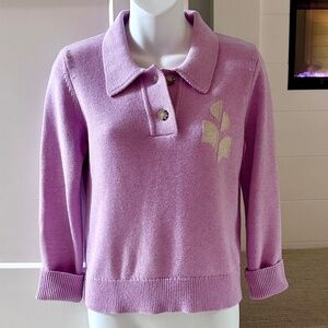 ISABEL MARANT ETOILE Gorgeous Lilac Logo Nola Sweater Sz 38 NWT SOLD-OUT